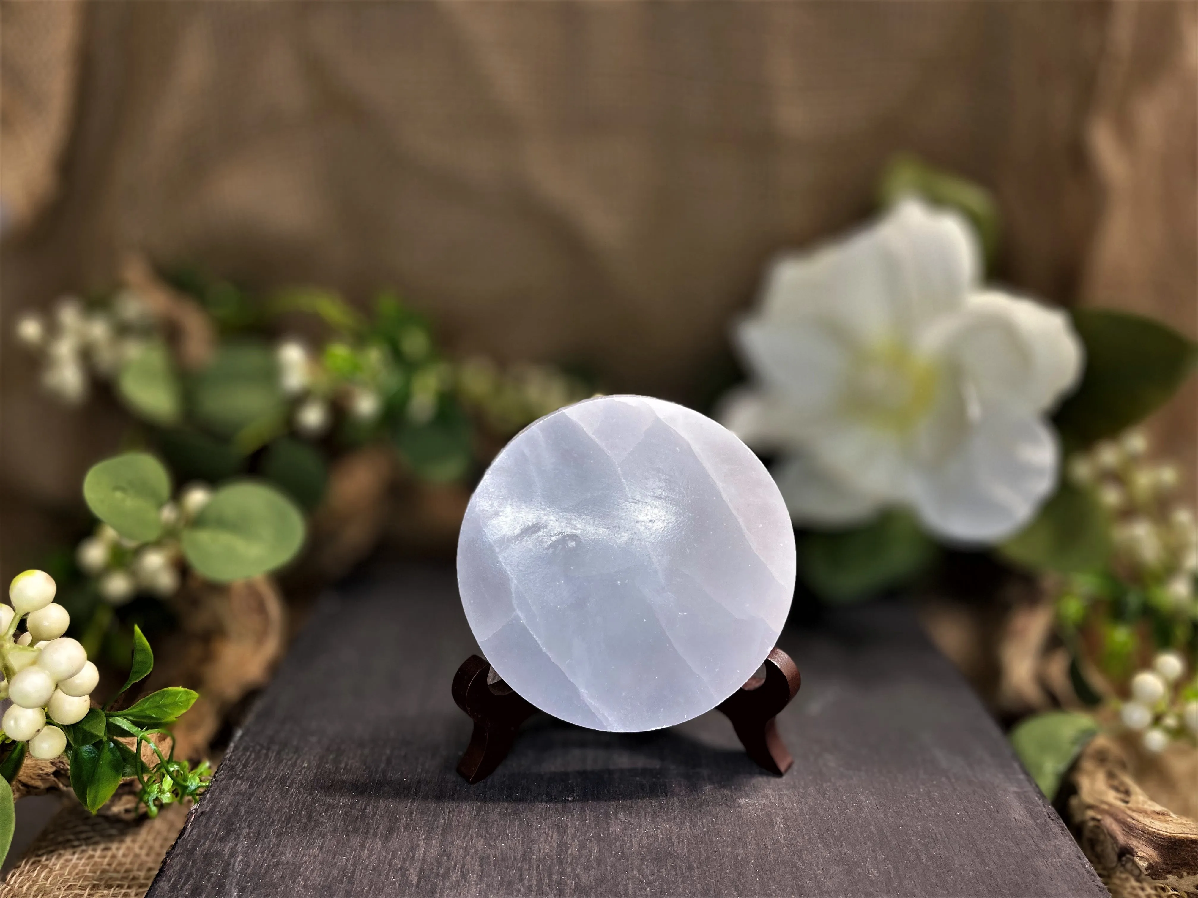 Selenite Thick Etched Display / Charging Plates / Bases FB1553