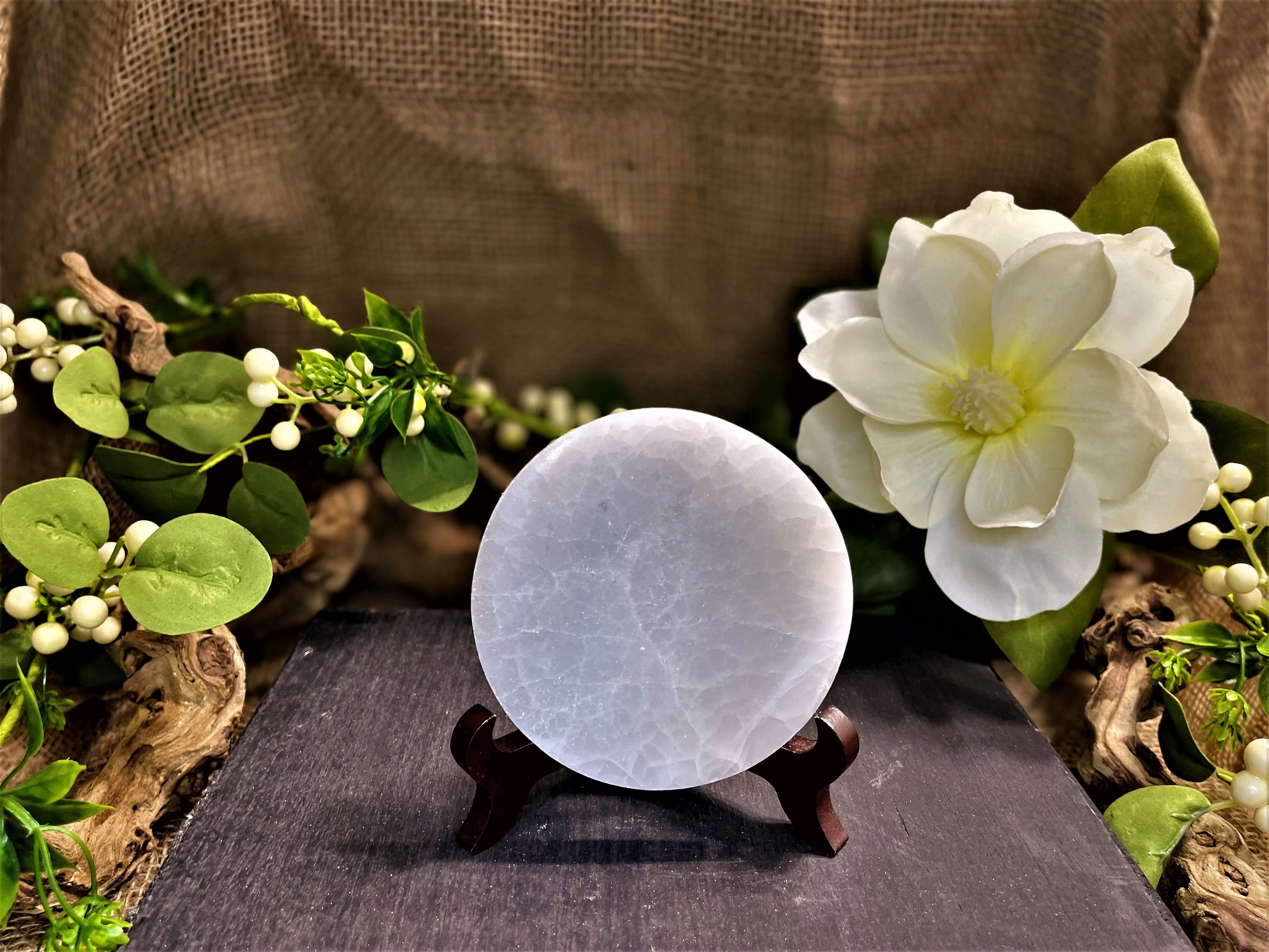 Selenite Thick Etched Display / Charging Plates / Bases FB1553
