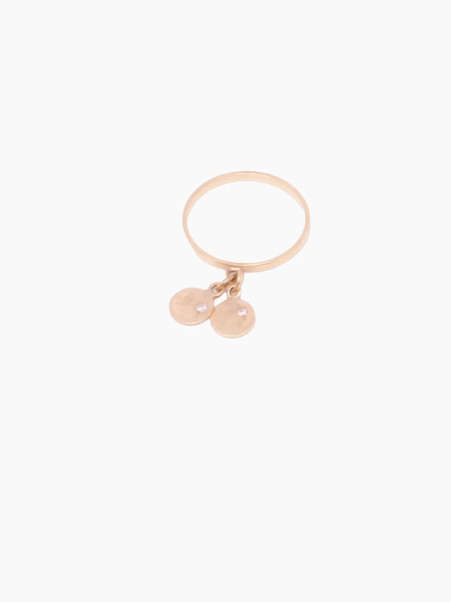 SHANTILLY 14K Customized Charm Ring