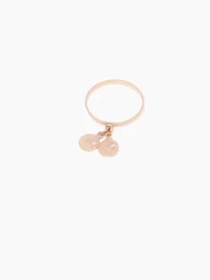 SHANTILLY 14K Customized Charm Ring