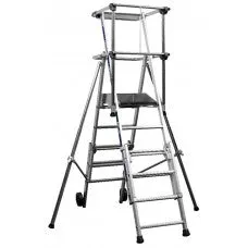 Sherpascopic Telescopic Platform 4 - 6 Treads 3.5m (Zarges)