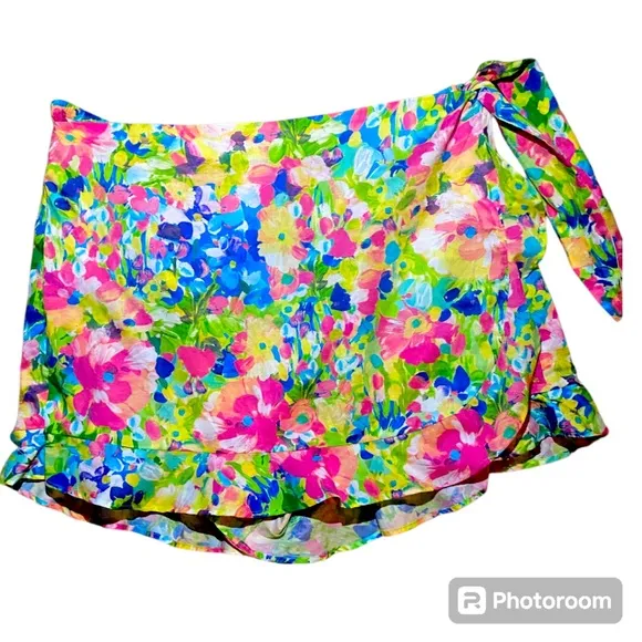 SHOW ME YOUR MUMUNEON PRINT SKORT- SIZE XXL