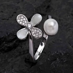 Silver Daisy Ring