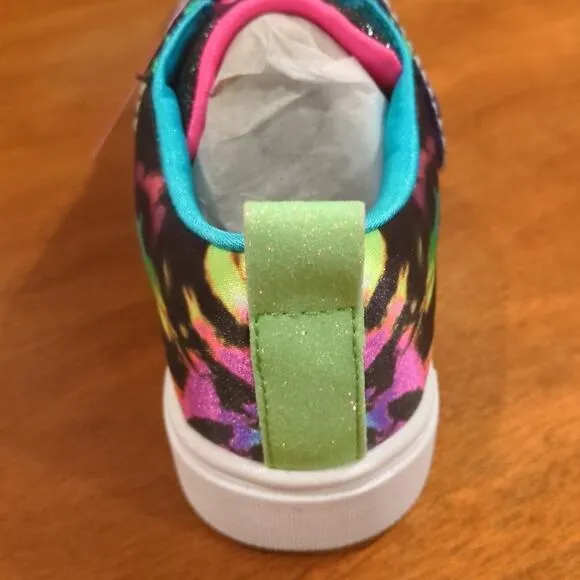 Skechers Girl's Twinkle Sparks Stormy Brights Sneaker big kids 1