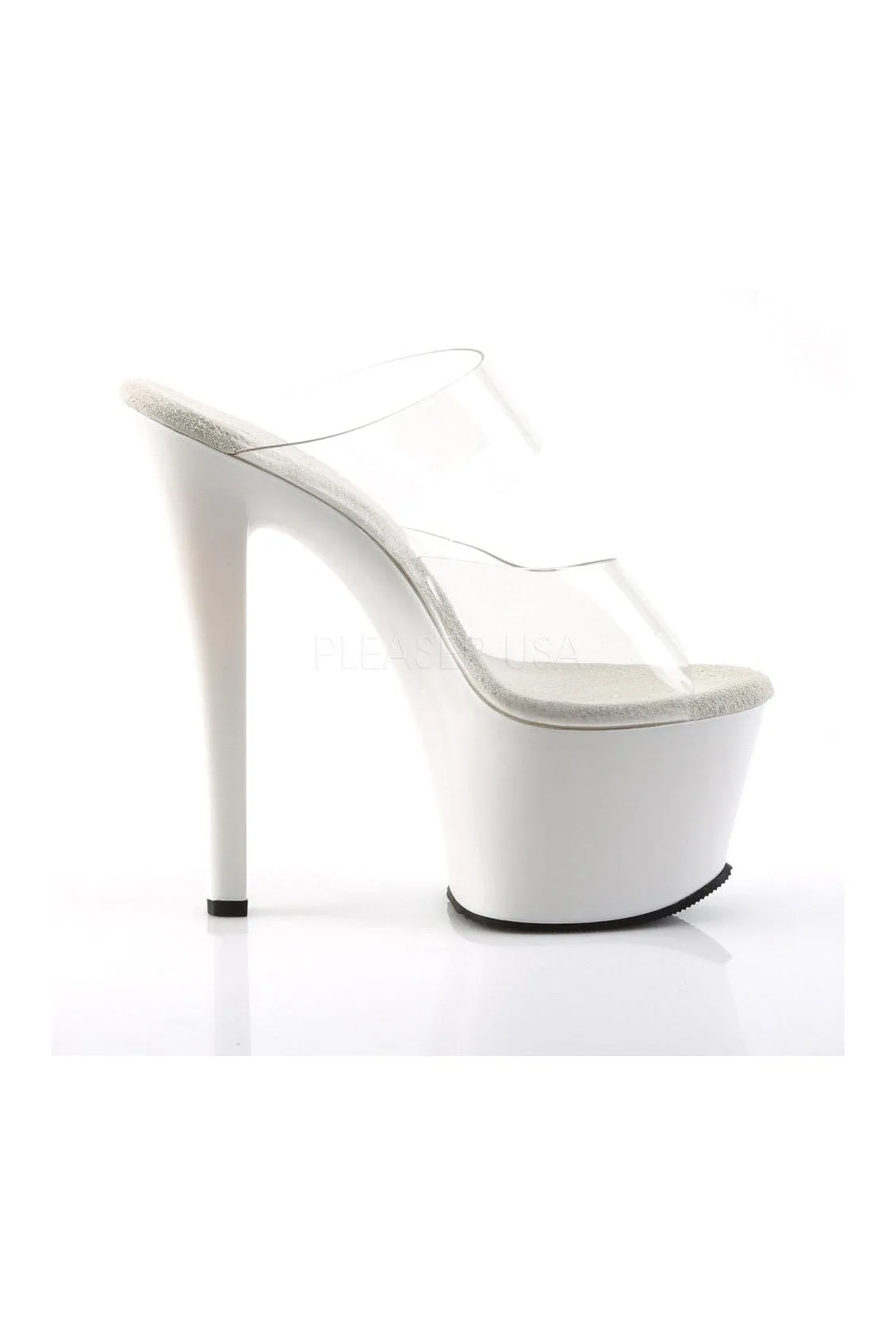 SKY-302 Platform Slide  | Clear Vinyl