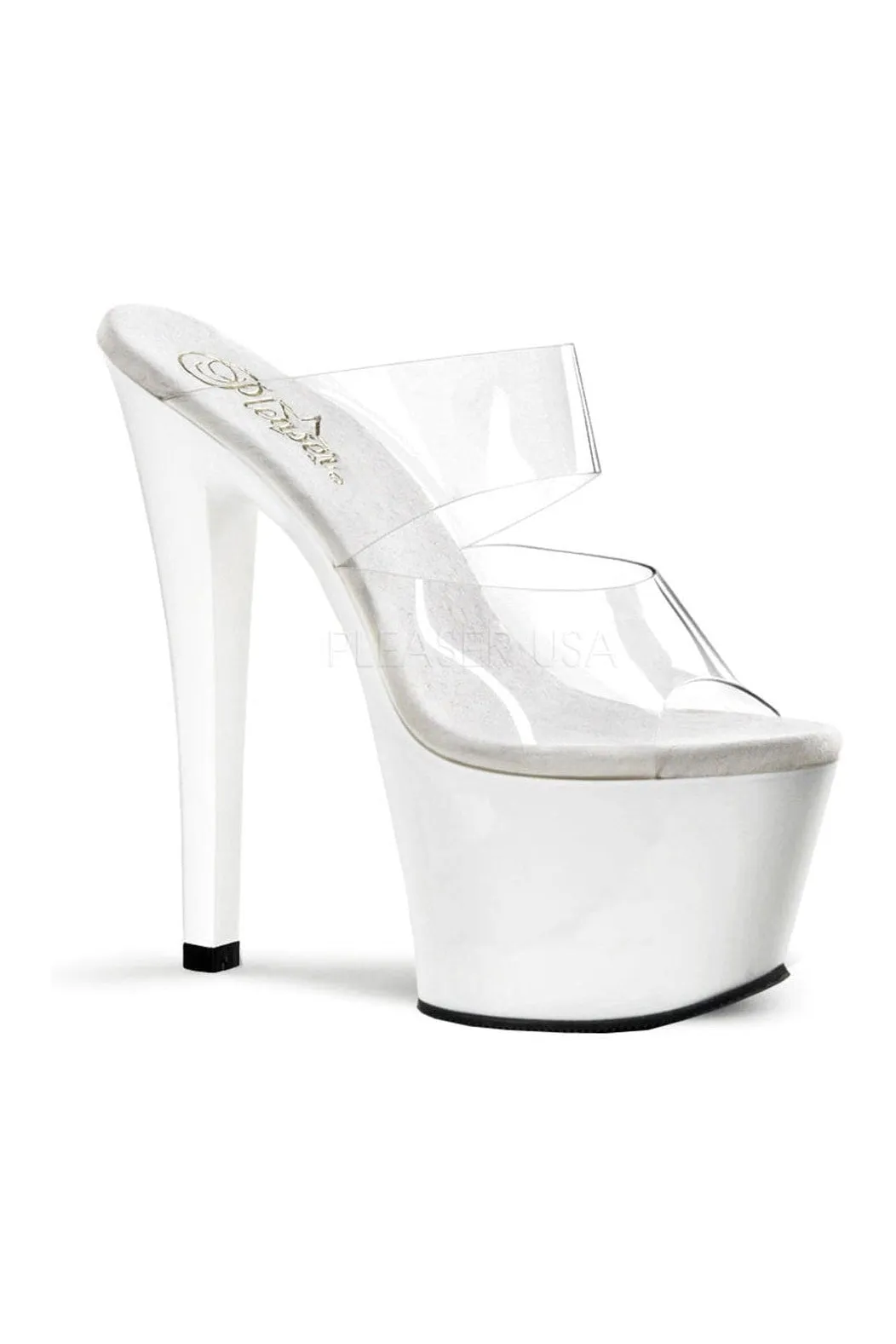 SKY-302 Platform Slide  | Clear Vinyl