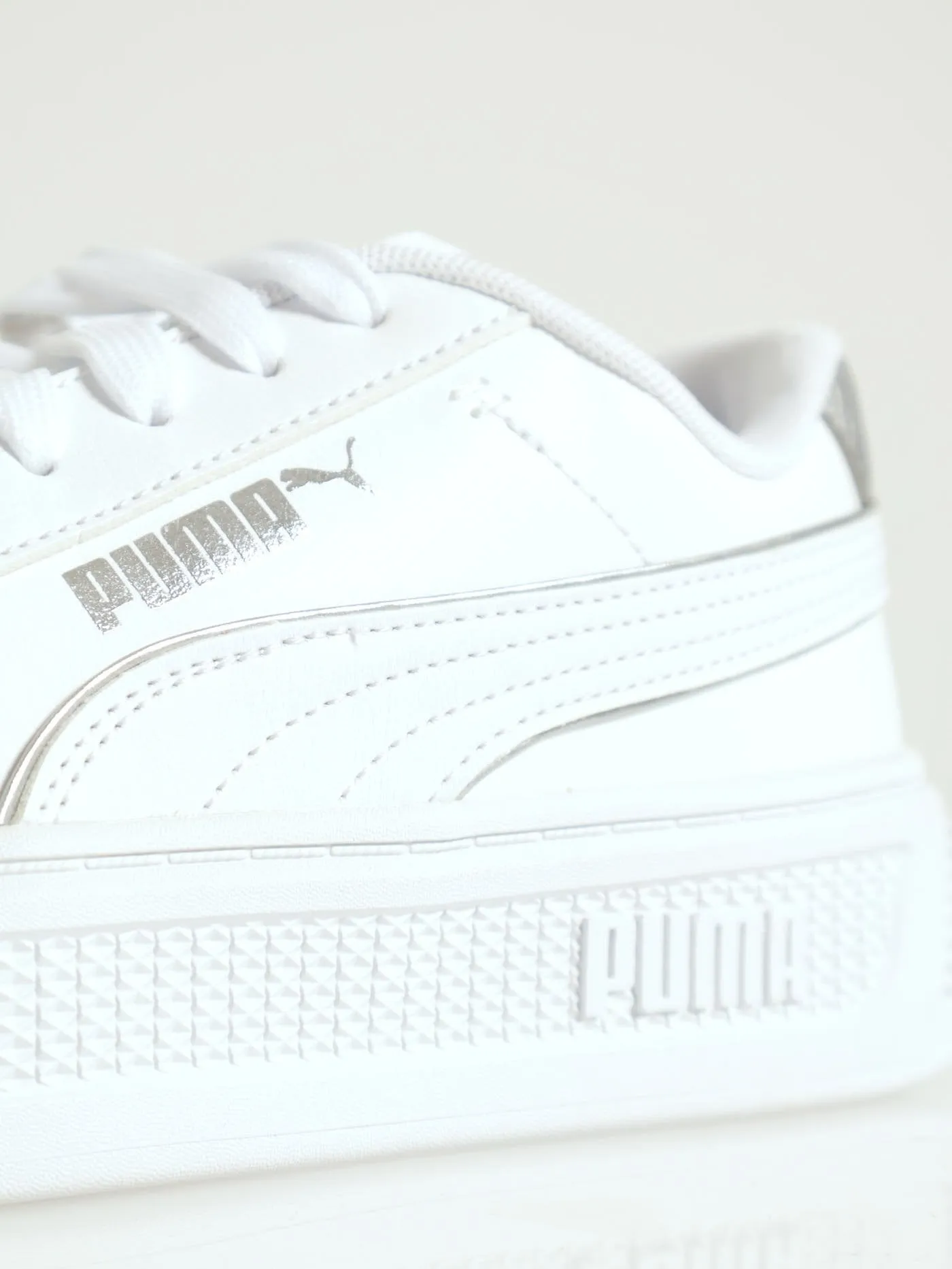 Smash Platform V3 Pop Up Sneaker - White