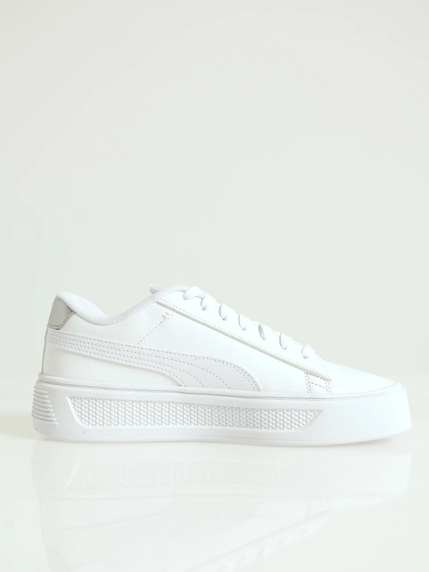 Smash Platform V3 Pop Up Sneaker - White