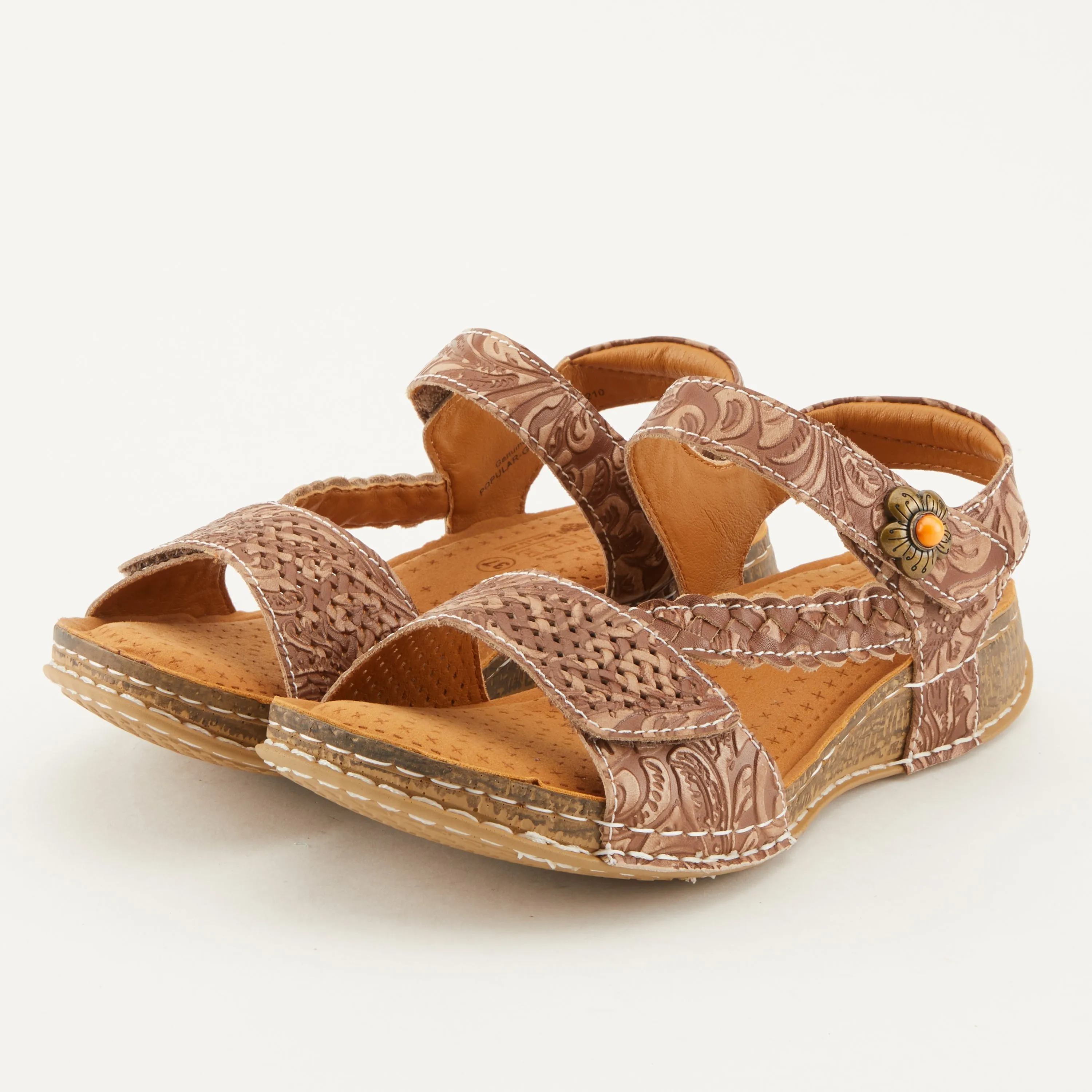 Spring Step Shoes L'Artiste Popular Women’s Leather Adjustable Sandals