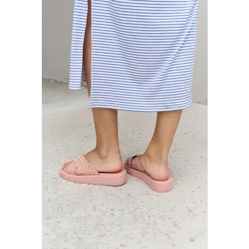 Studded Cross Sandals