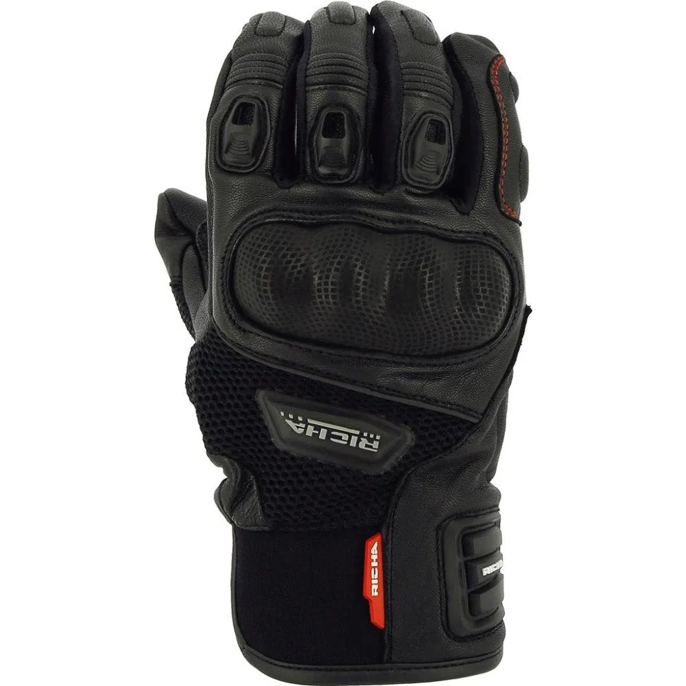 Summer Motorcycle Gloves Richa Blast, Black