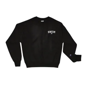 Swim Embroidered Champion® Crew Sweatshirt