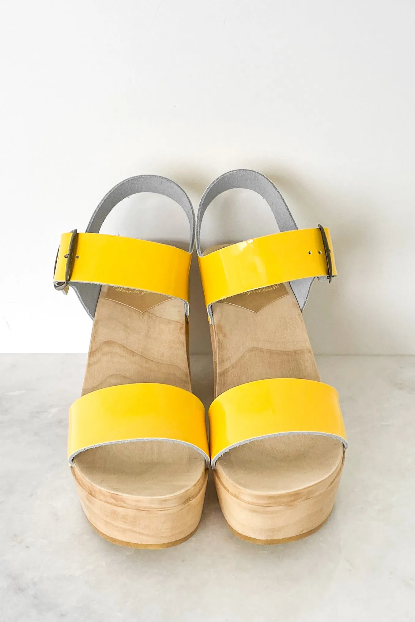 Two Strap Platform Clog