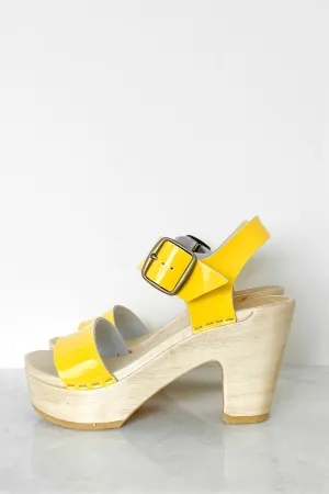 Two Strap Platform Clog