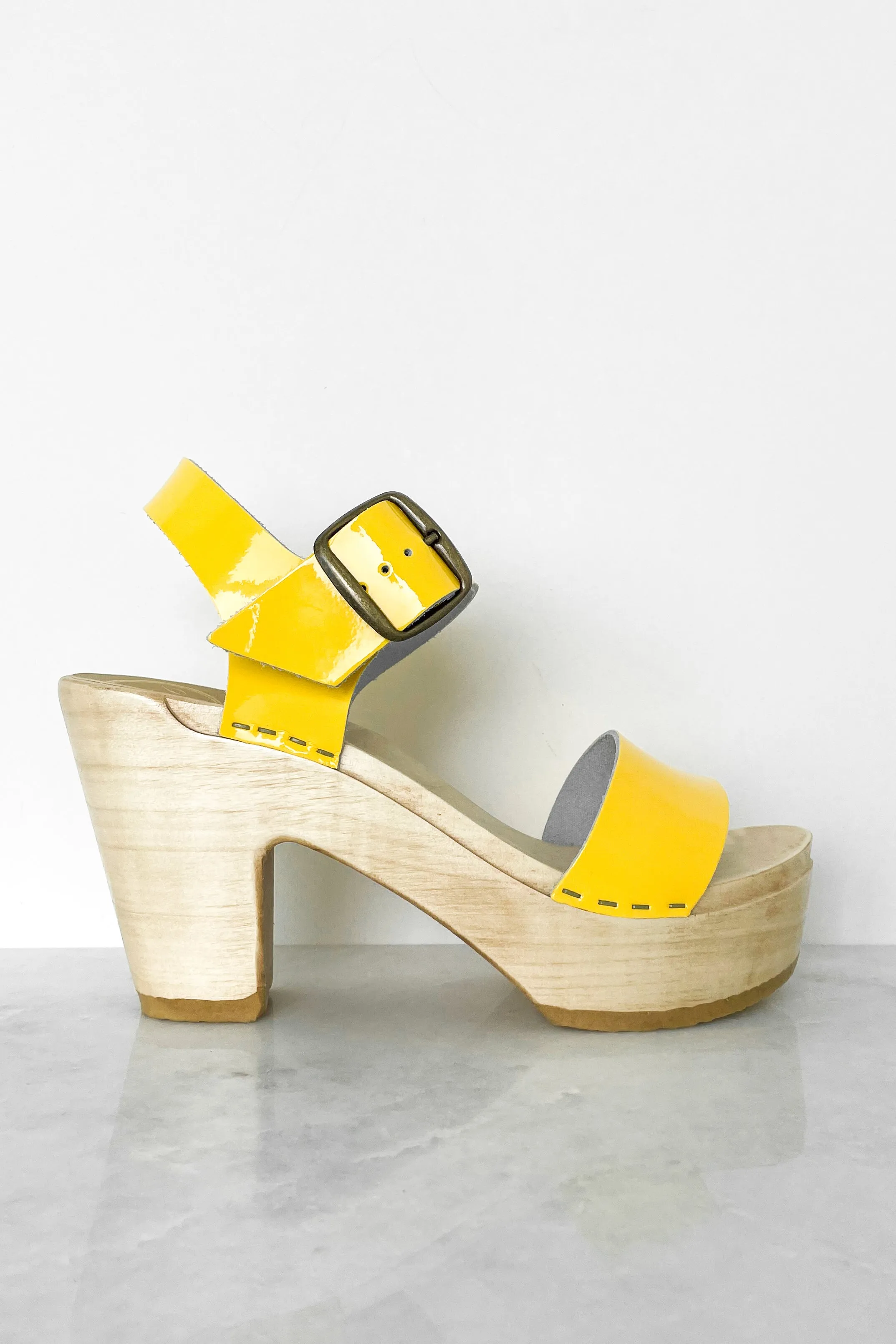 Two Strap Platform Clog