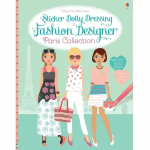 Usborne Fashion Designer Paris Sticker Dolls
