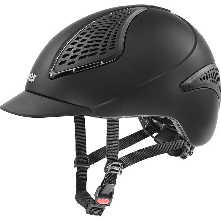 UVEX exxential II glamour Riding Hat - black matt