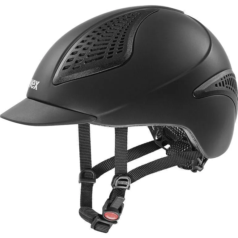 UVEX exxential II Riding Hat - black matt