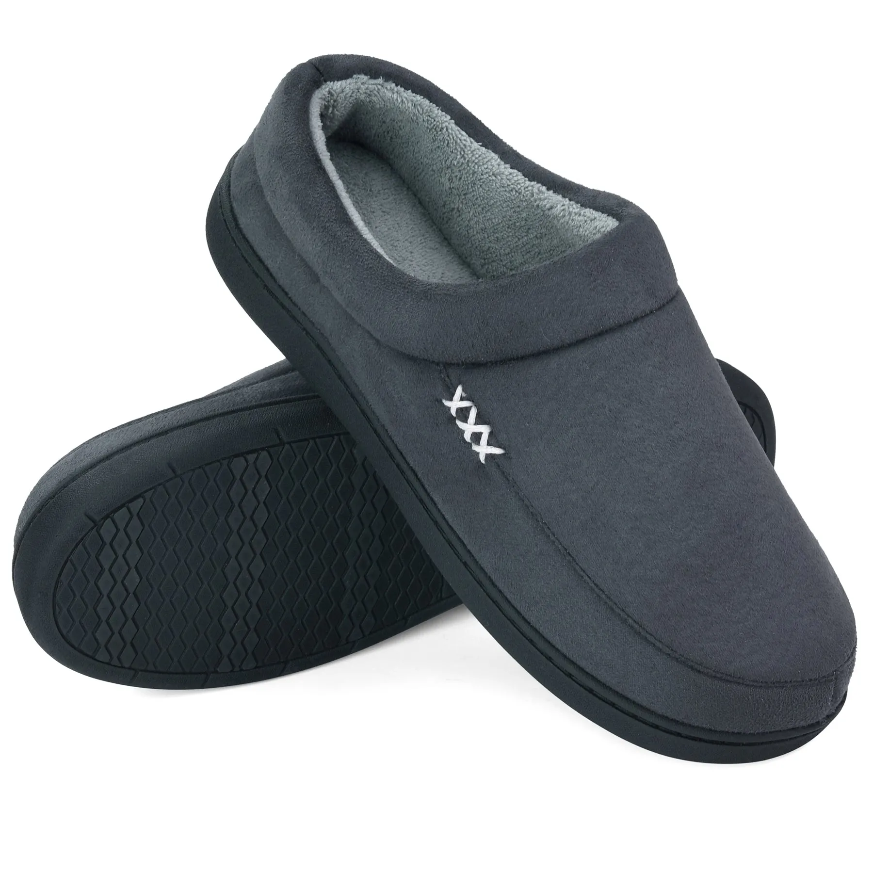 VONMAY Men's Slippers Cozy House Shoes Memory Foam Garden Shoes