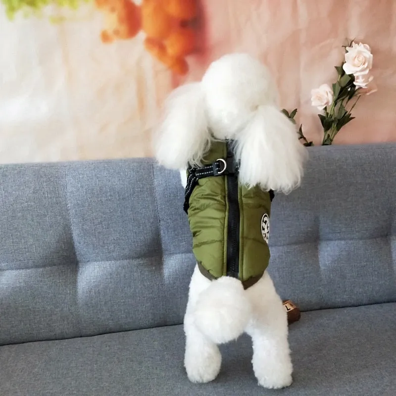 Winter Harness Jacket for Pets