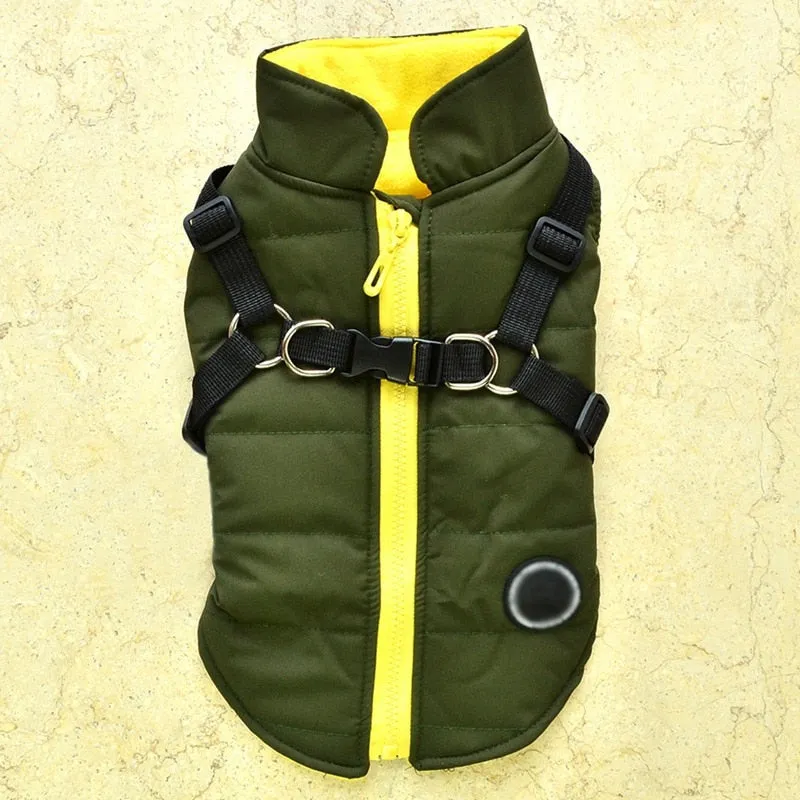 Winter Harness Jacket for Pets