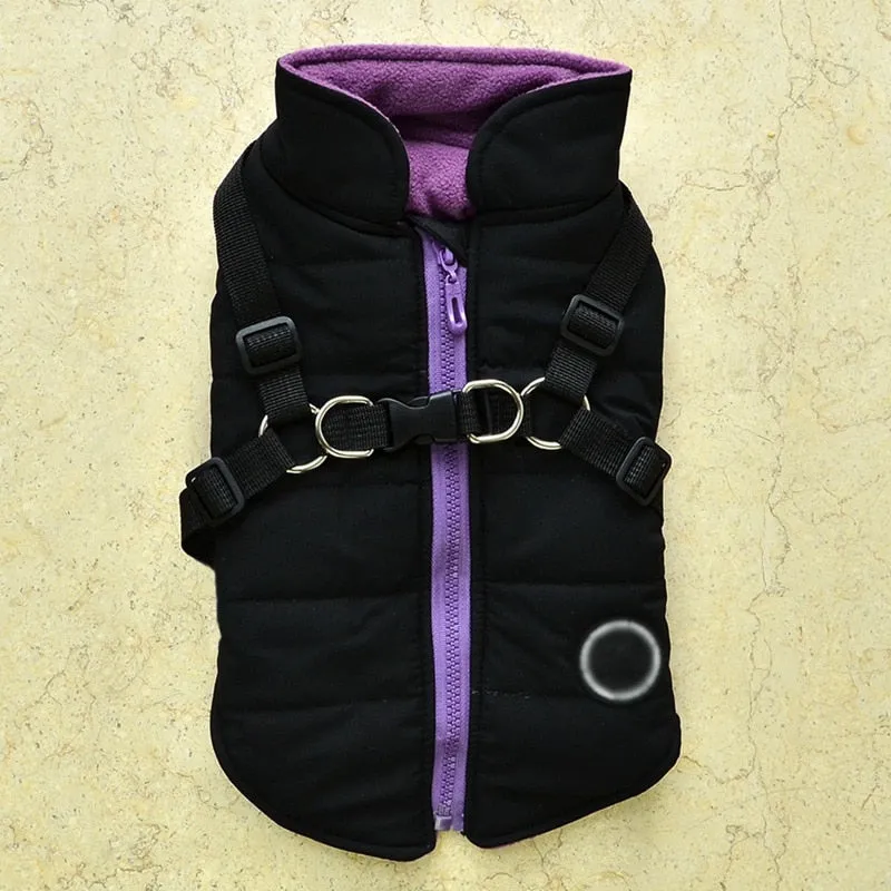 Winter Harness Jacket for Pets