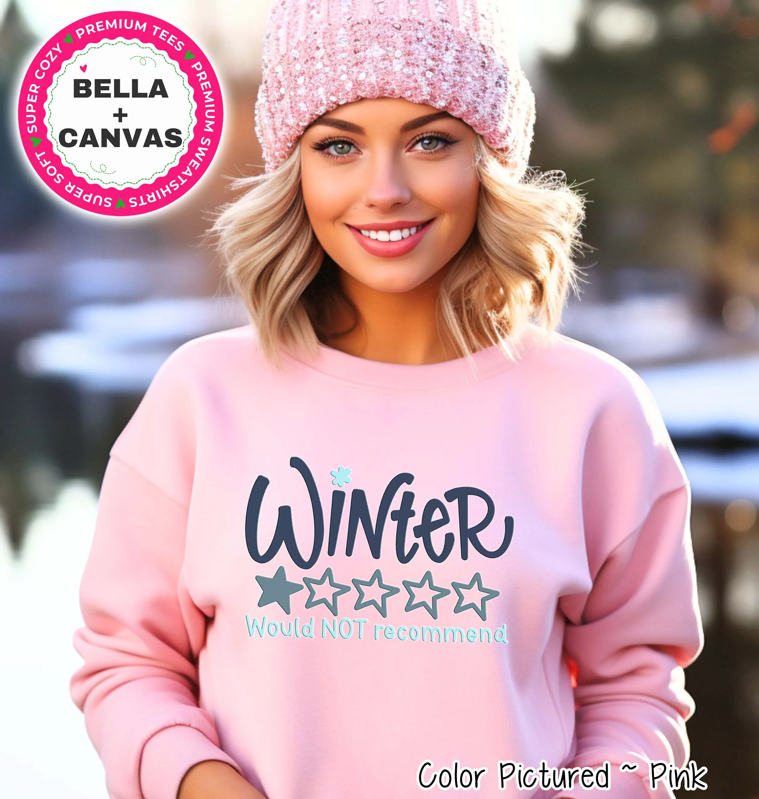 Winter Would Not Recommend Funny Winter Tee or Sweatshirt