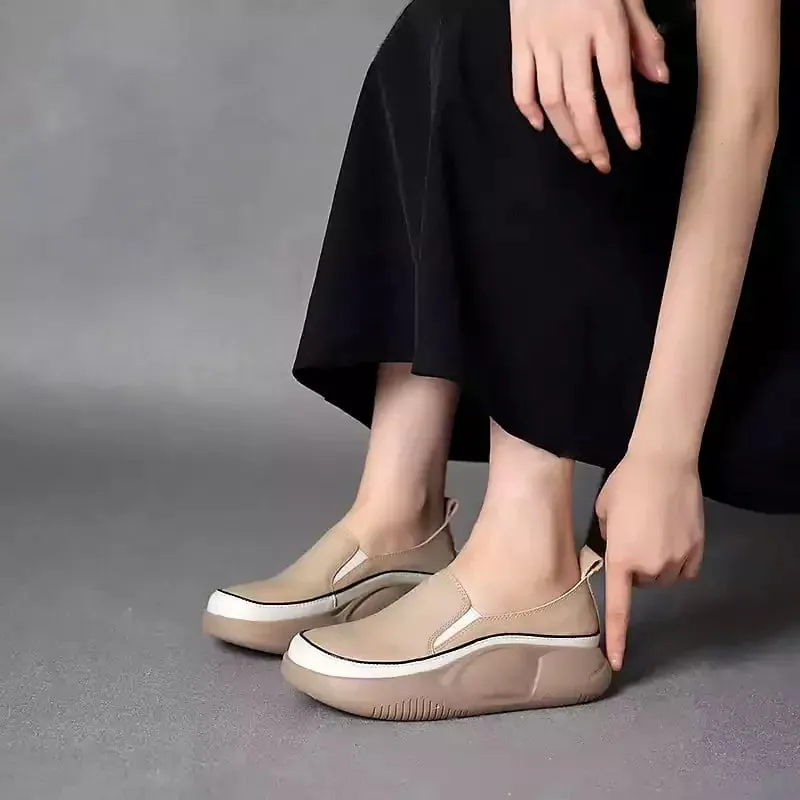 Women Fashion Platform Loafers-unitmotor™