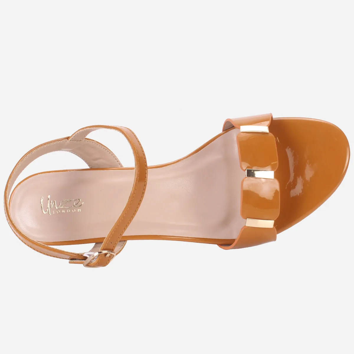 Women "JADEN" Heeled Open Toe Party Sandals