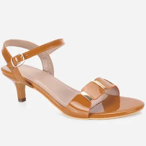 Women "JADEN" Heeled Open Toe Party Sandals