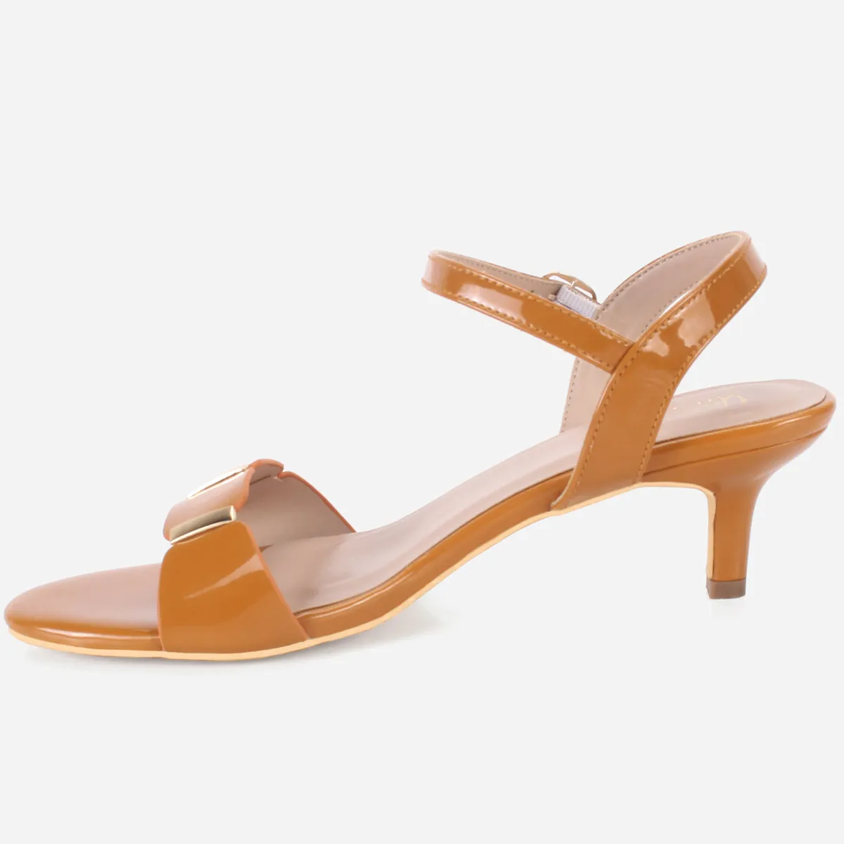 Women "JADEN" Heeled Open Toe Party Sandals