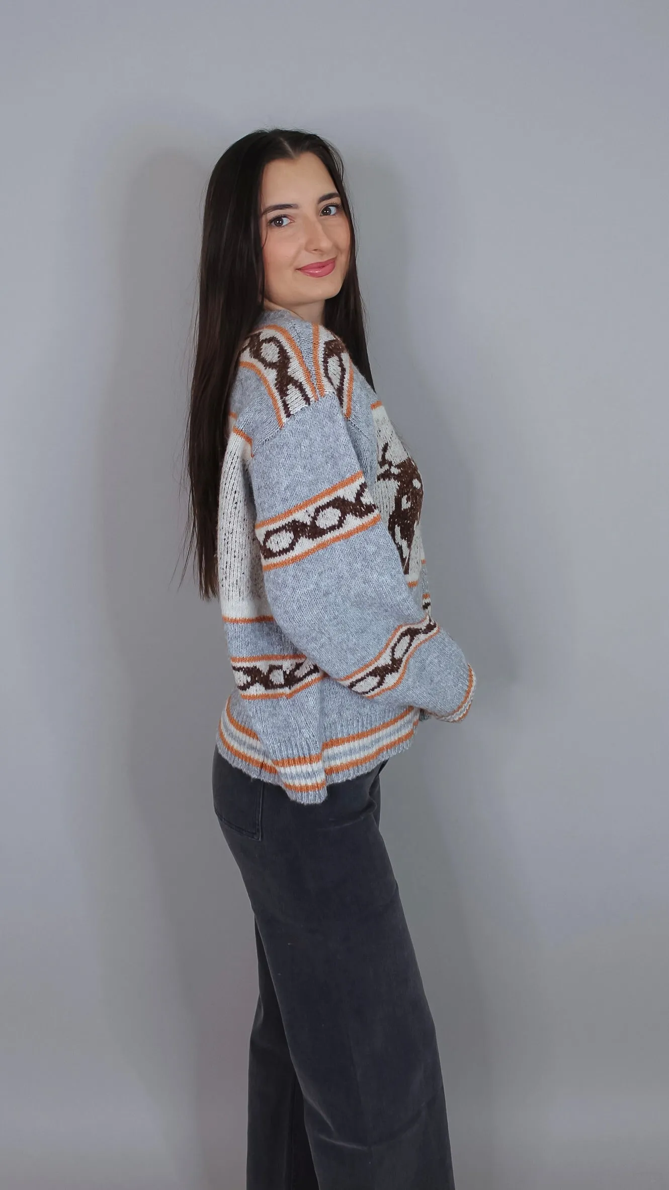 Woolfie Grey Sweater