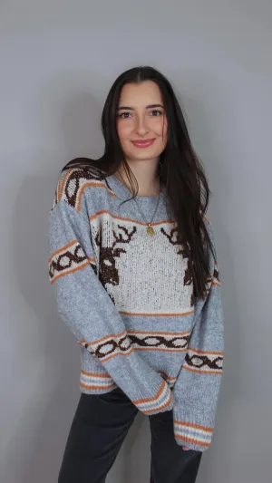 Woolfie Grey Sweater