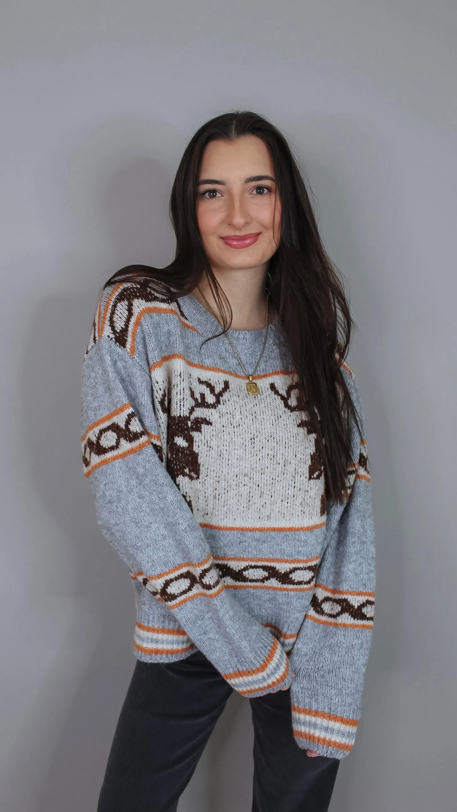 Woolfie Grey Sweater