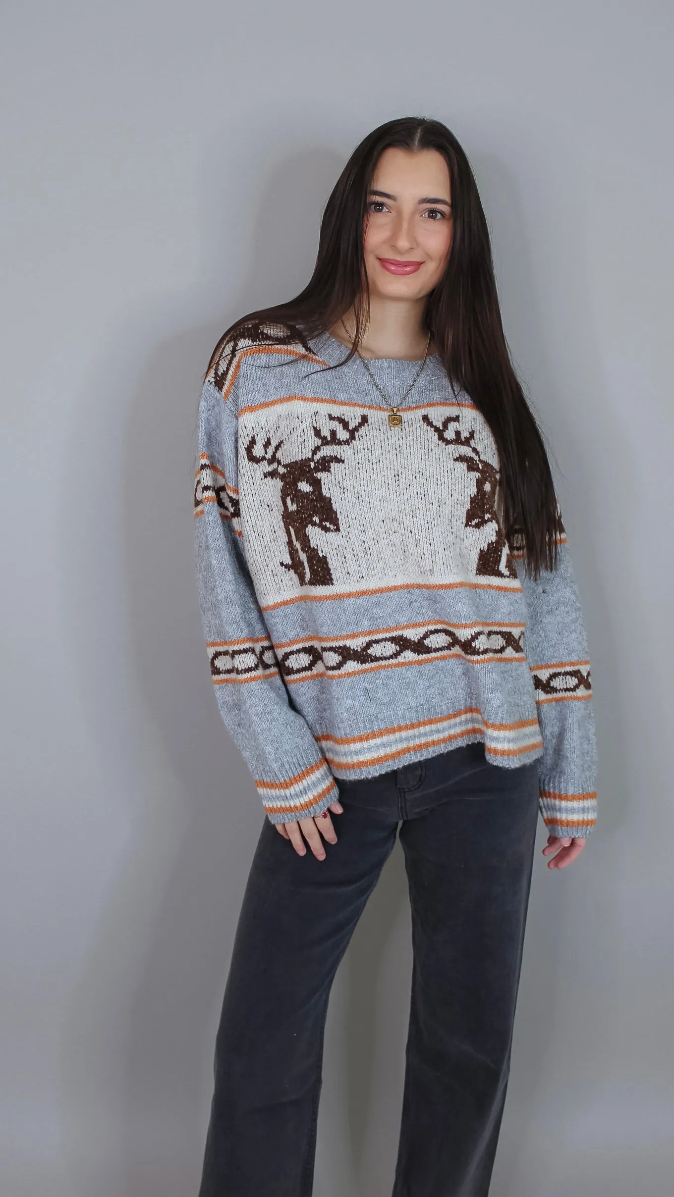 Woolfie Grey Sweater