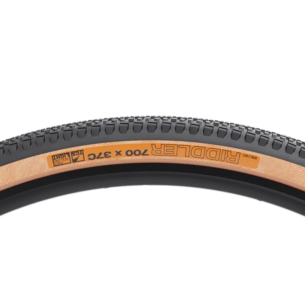 WTB Riddler 700x37c TCS Tubeless Tyre, Light/Fast Rolling - Tan
