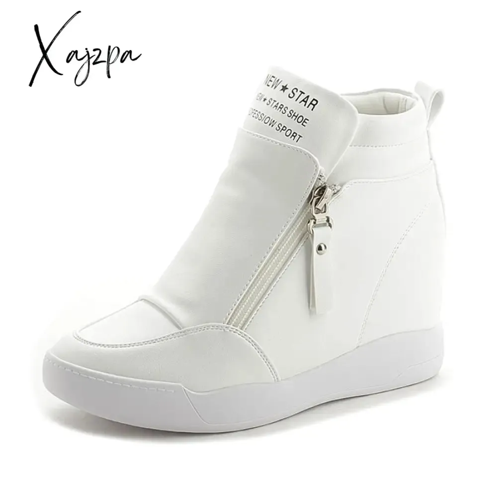 Xajzpa - High Heels Shoes Woman Zipper Fringe Women Sneakers Casual Shoes Loafers Platform Shoes Zapatos Mujer Shoes Female  Autumn Shoes